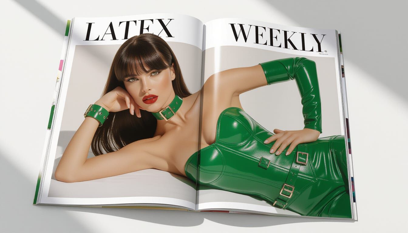 LATEX WEEKLY - Centerfold Alys 2