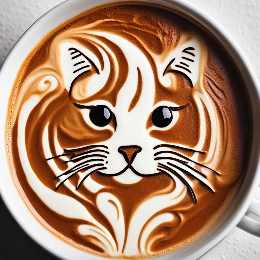 Latte Art  by @TynaH