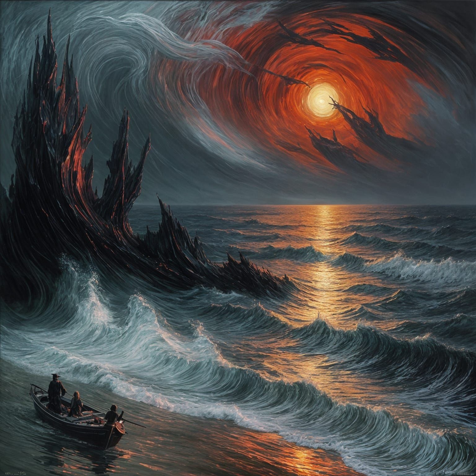 The shore.  by @Pigsy