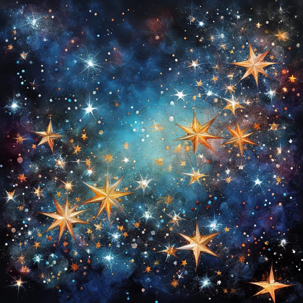 Sparkling stars