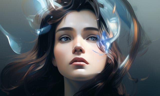 3D girl