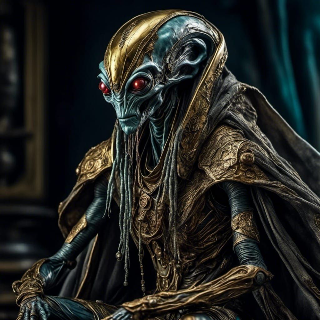 Alien Queen Portrait