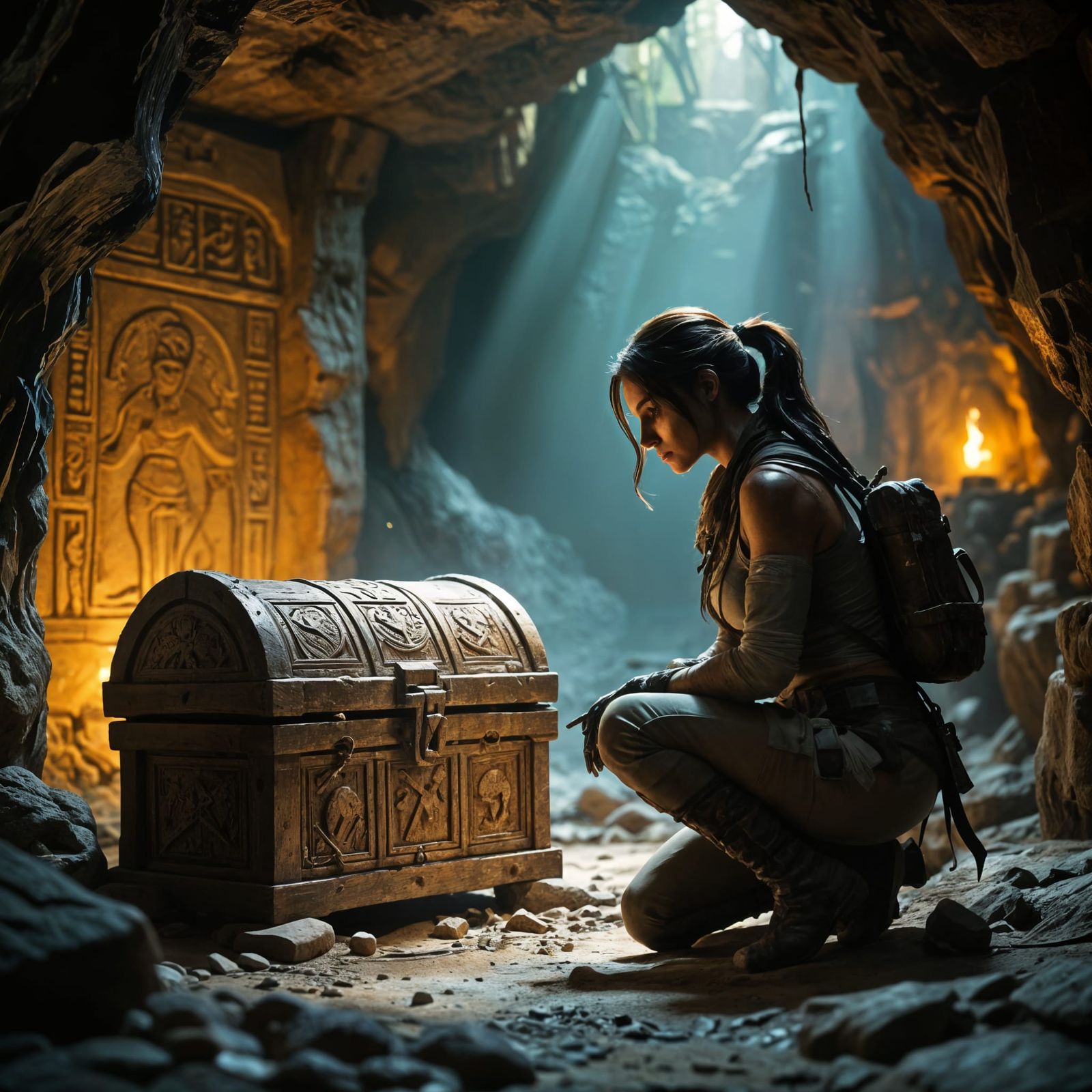 Treasure Chest Hunter  by @Mike Ritchie