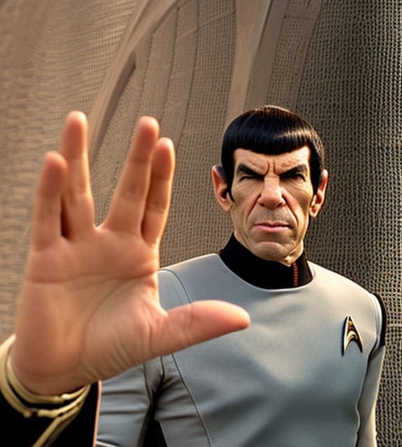 Spock, May His Memory Live Long and Prosper  by @SunDame