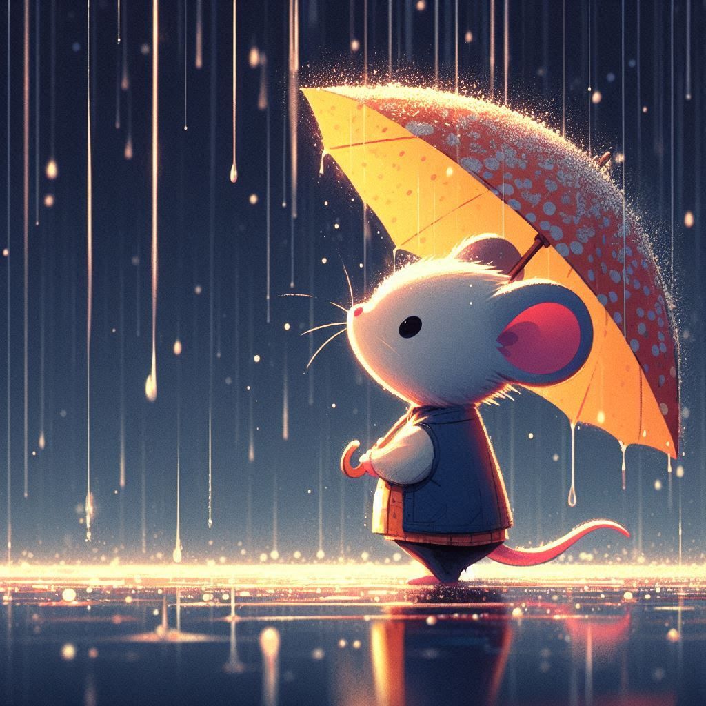 Standing in the rain