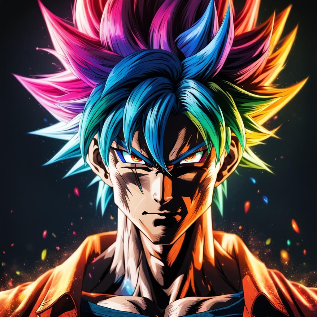 Free Ai Image Generator - High Quality and 100% Unique Images -  — Goku  SSJ1 Hyper realistic