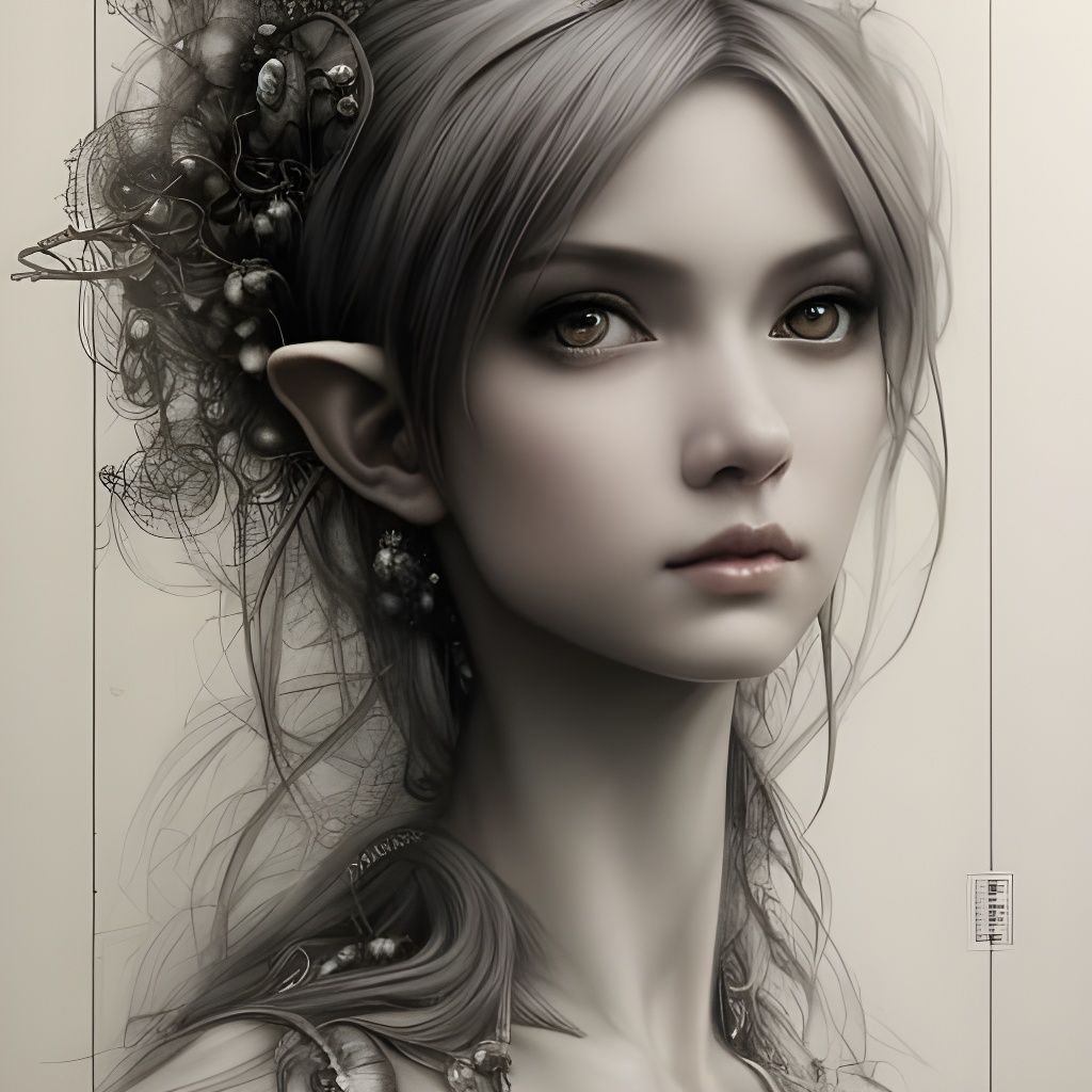 “Elves are sad; and that's what makes them so beautiful...” ― TOLKIEN J.R.R  by @Moon