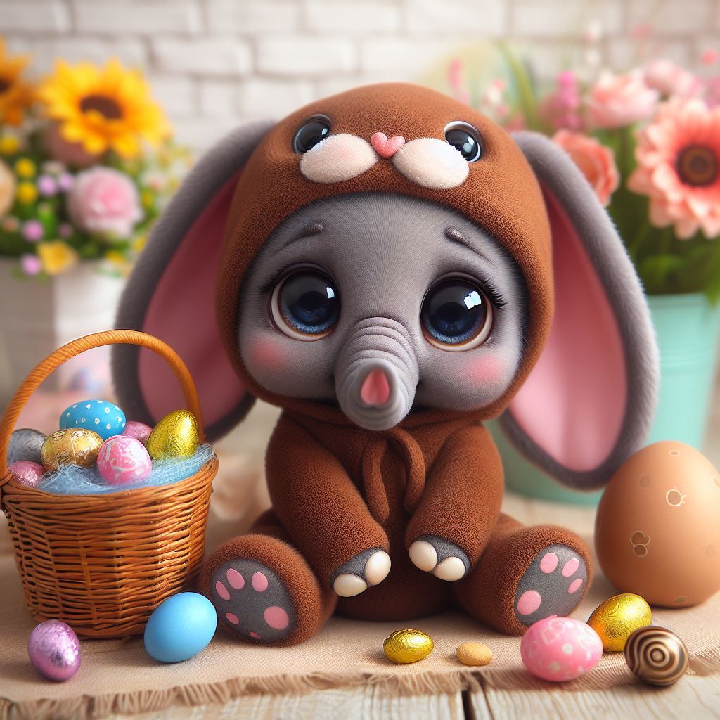 Fuzzy Wishes Happy Easter To Everyone