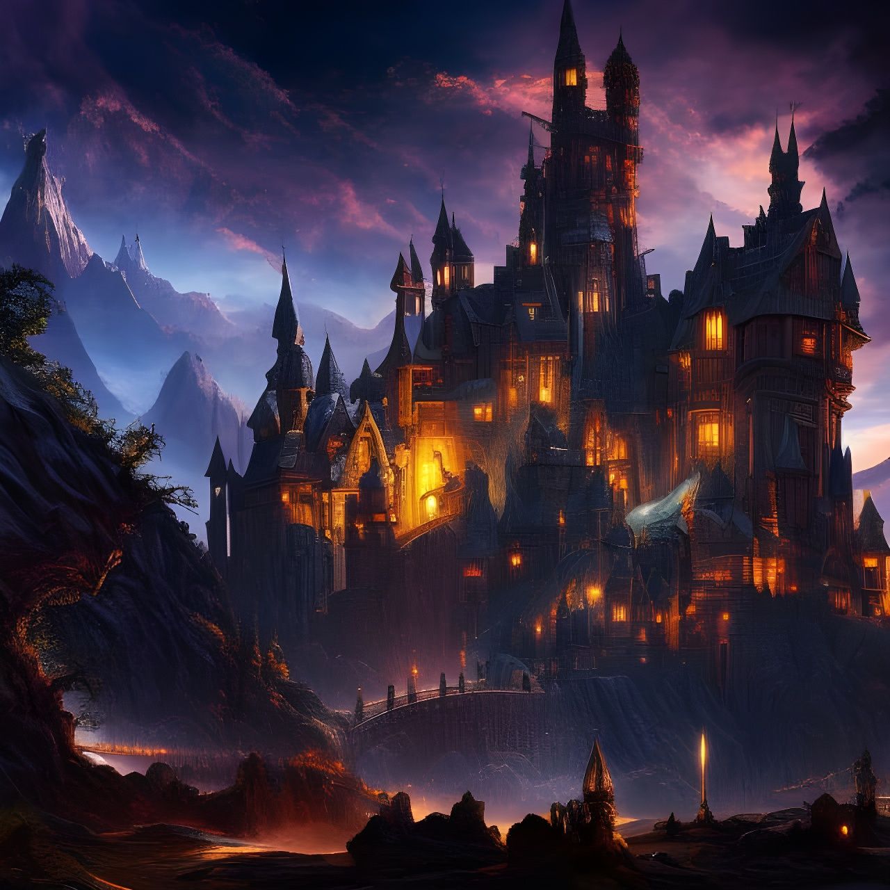 A Dark Fantasy  by @Taralie
