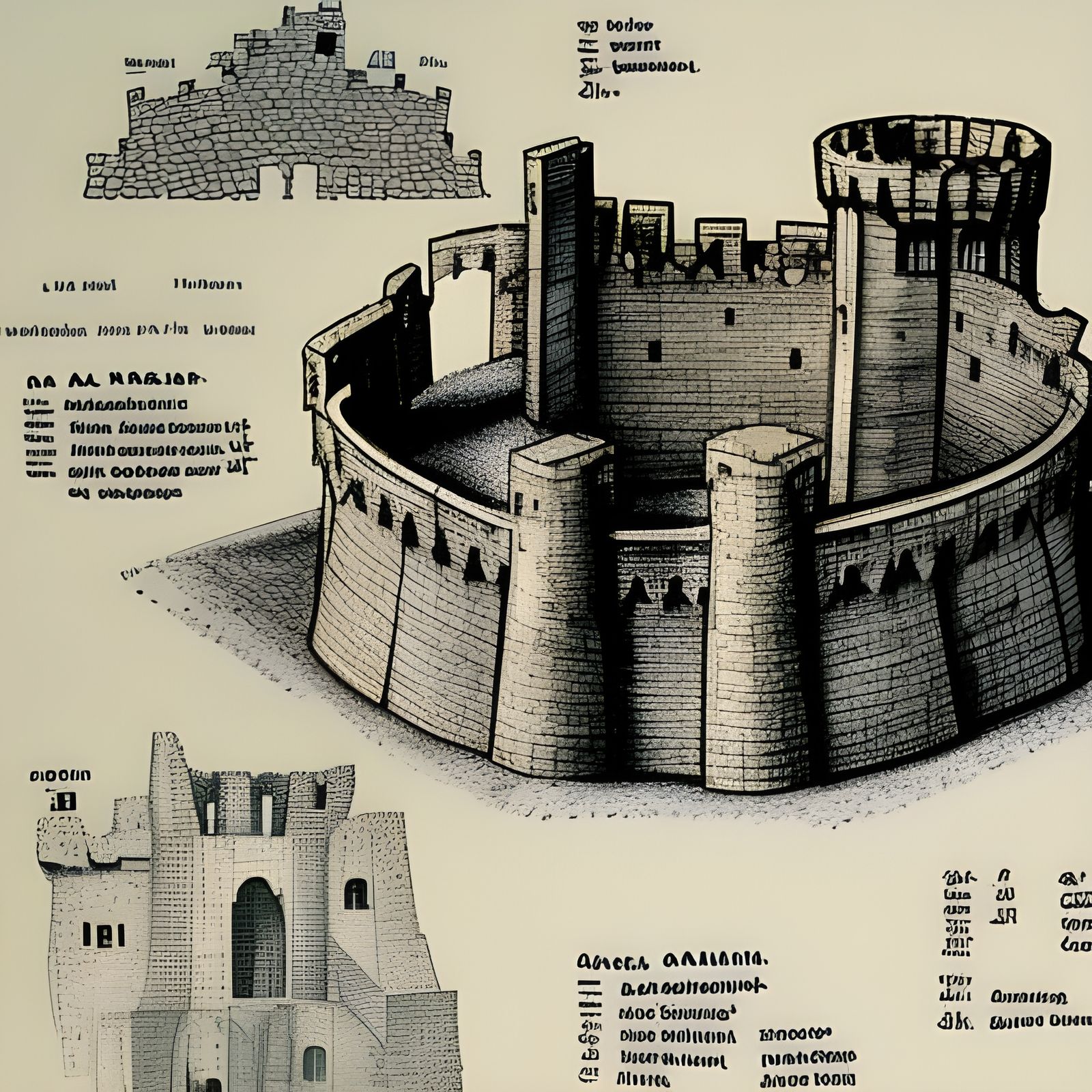 Design Plan For King Arthur's Castle in Camelot   by @Sharon Burgess