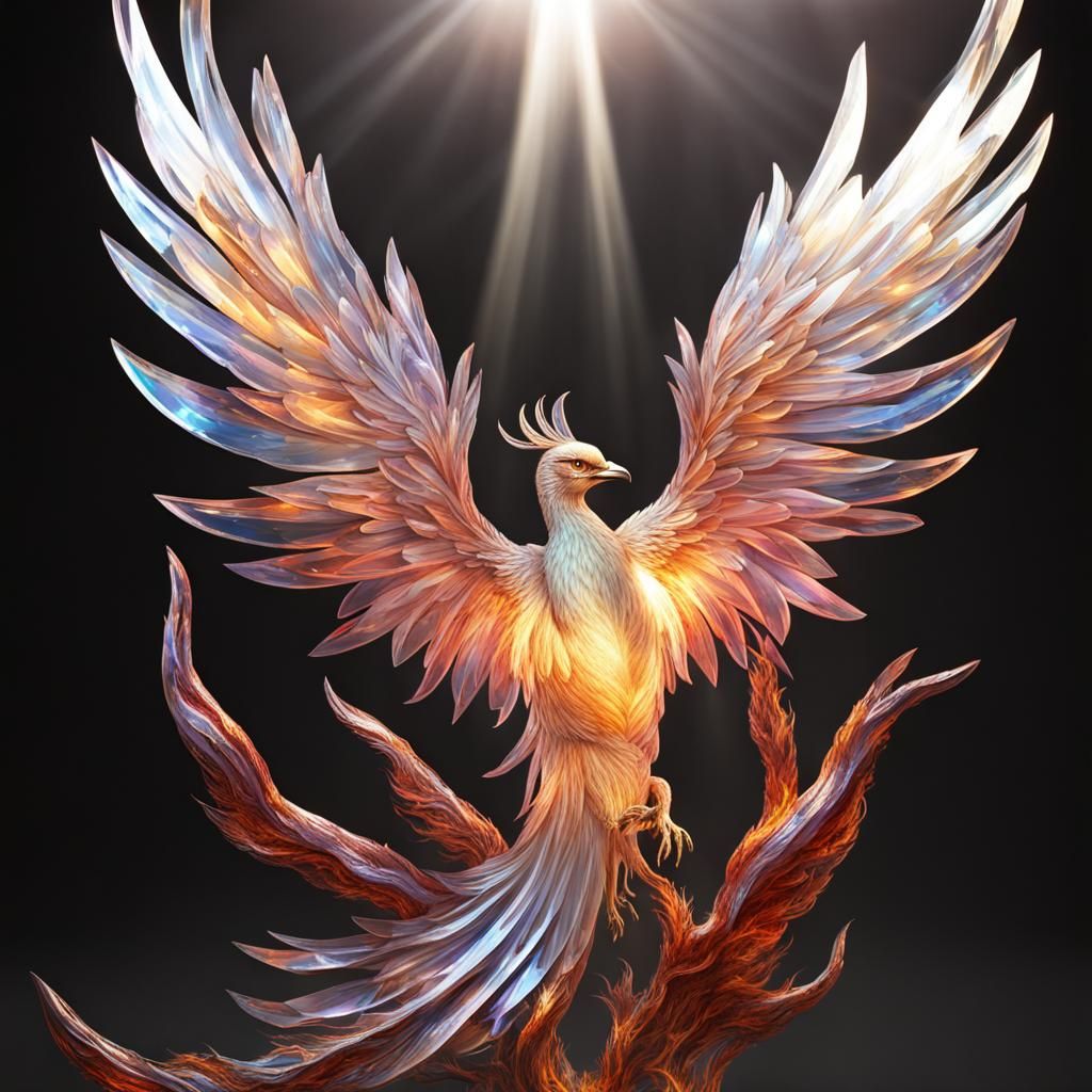 Crystal phoenix
