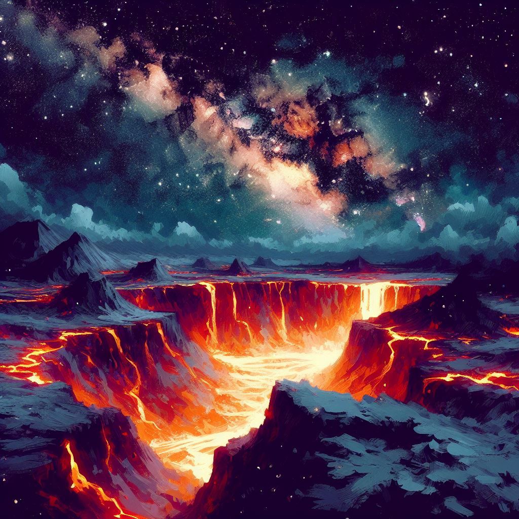 "Galactic Lava Dance #1"