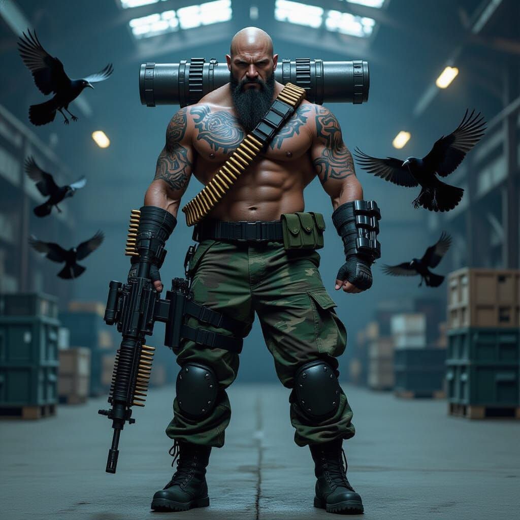 Vulcan Raven - Metal Gear Solid: The Twin Snakes
