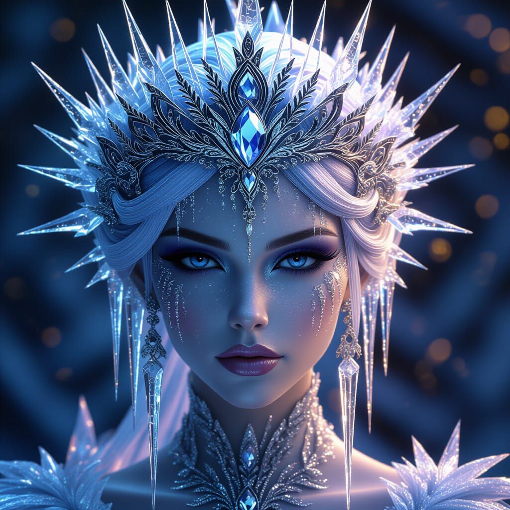 Ice Queen's Crown  by @Looney Lynn