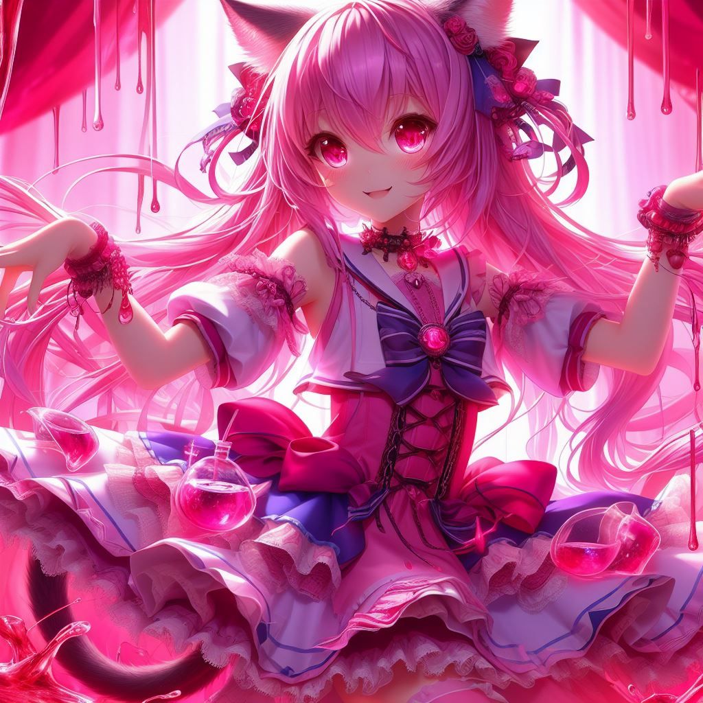 cute neko girl - AI Generated Artwork - NightCafe Creator