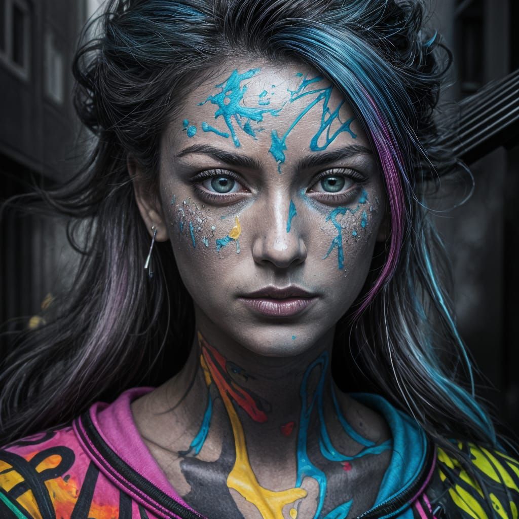 Vivid Graffiti Art in Ultra HD