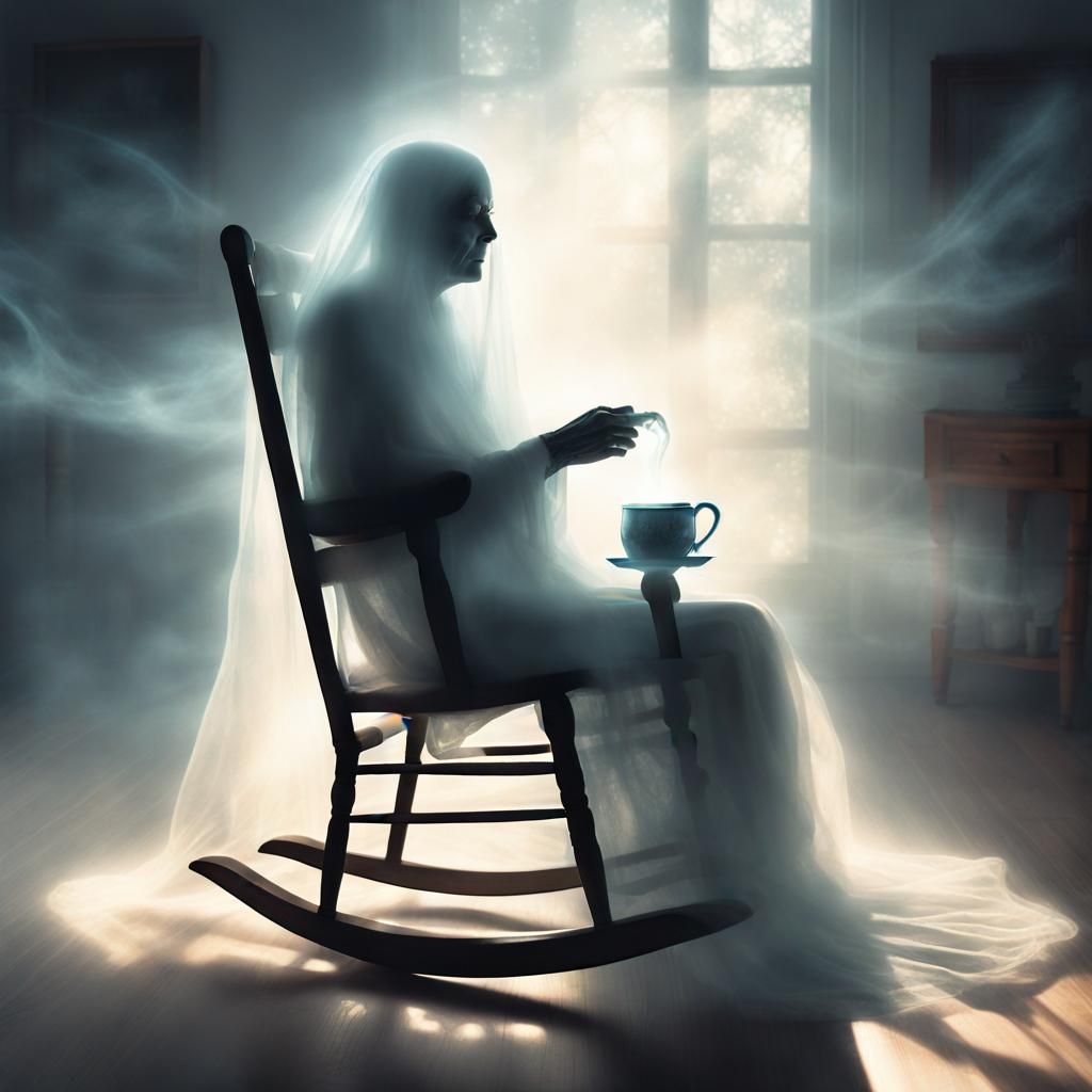 The Grandmother's Ghost 2 - AI Generated Artwork - NightCafe Creator