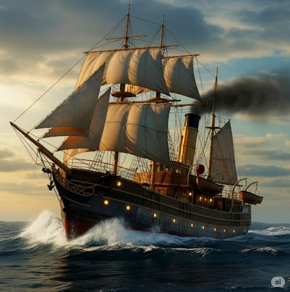 Steam/Sail Hybrids ⛵ 01