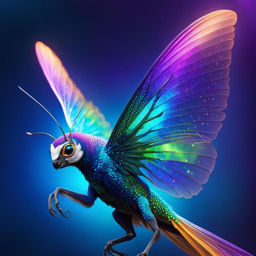Butterfly parot