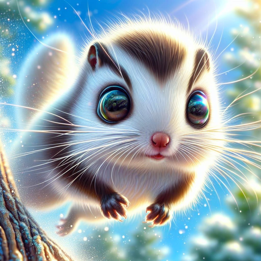 When Siberian Flying Squirrels attack!…😄