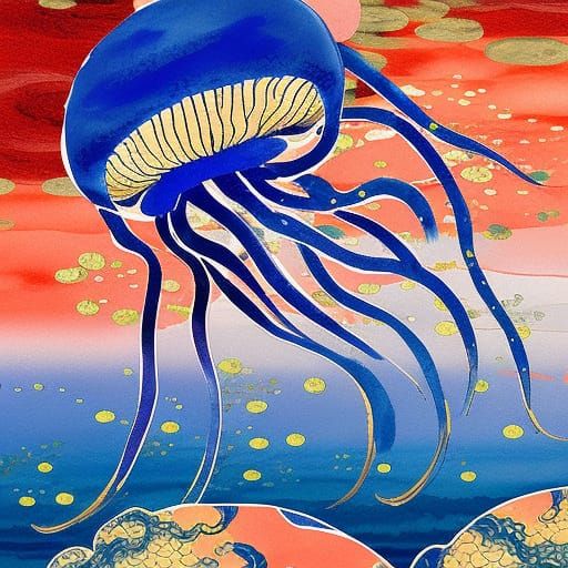 A jellyfish 