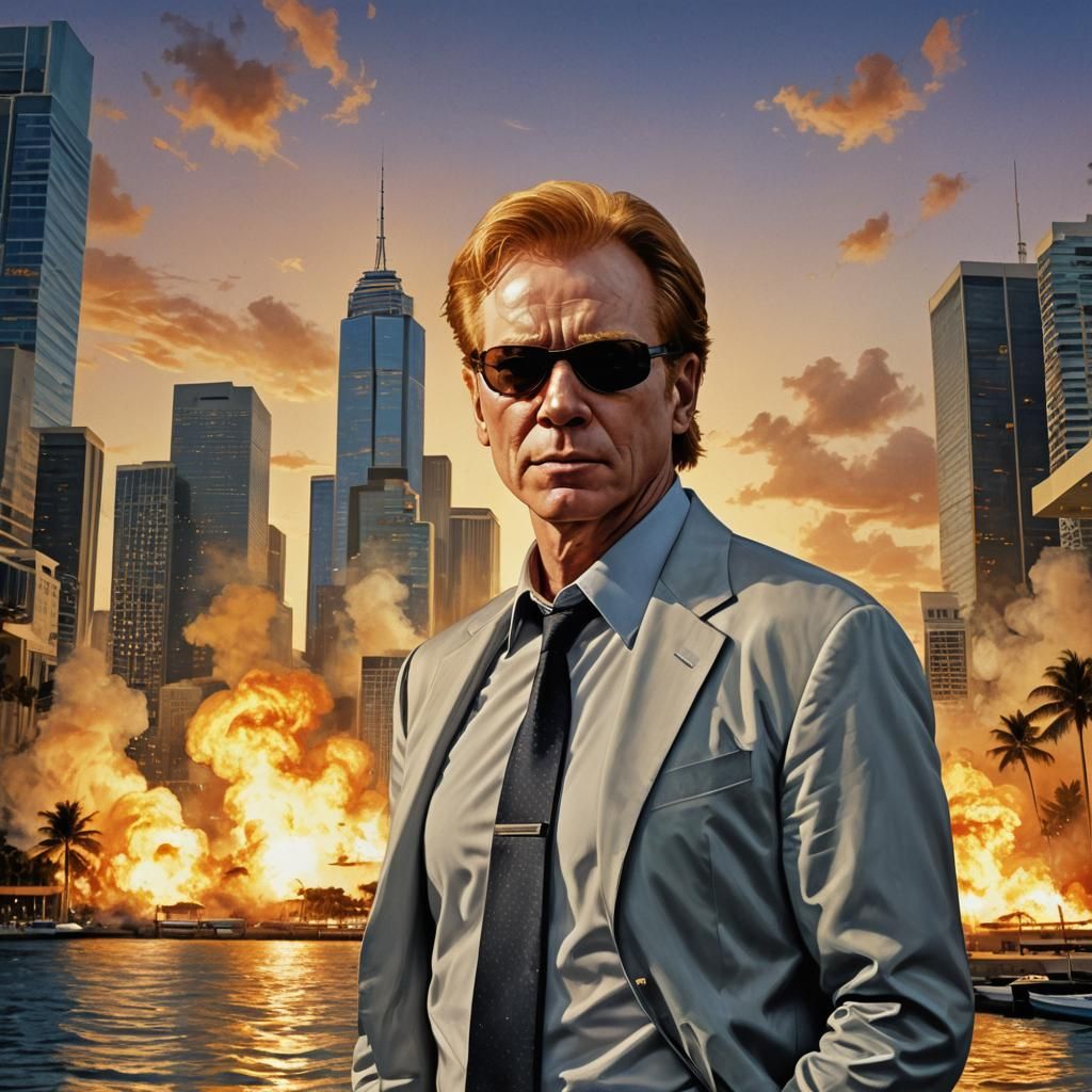 David Caruso in der Kultserie "CSI: Miami"