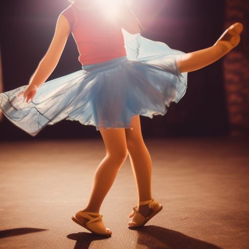 A wanderful girl dancing on the dance floor, looking for a b...