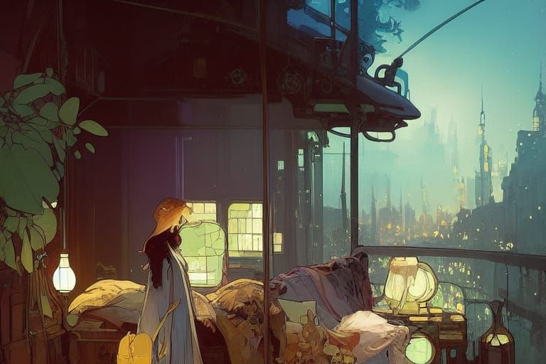 Rooftop appartment, Paris