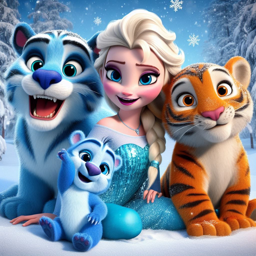 Elsa makes some new friends