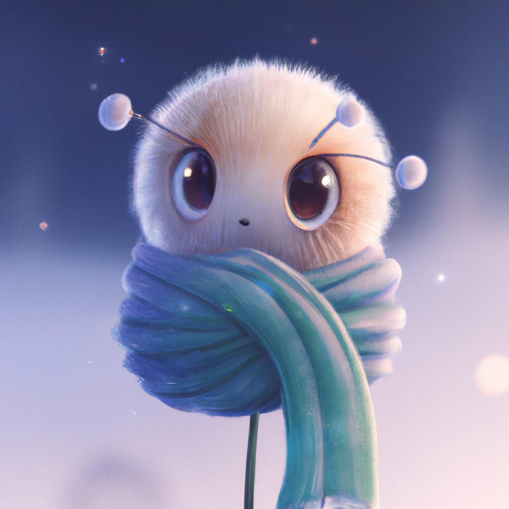 Dandelion creature