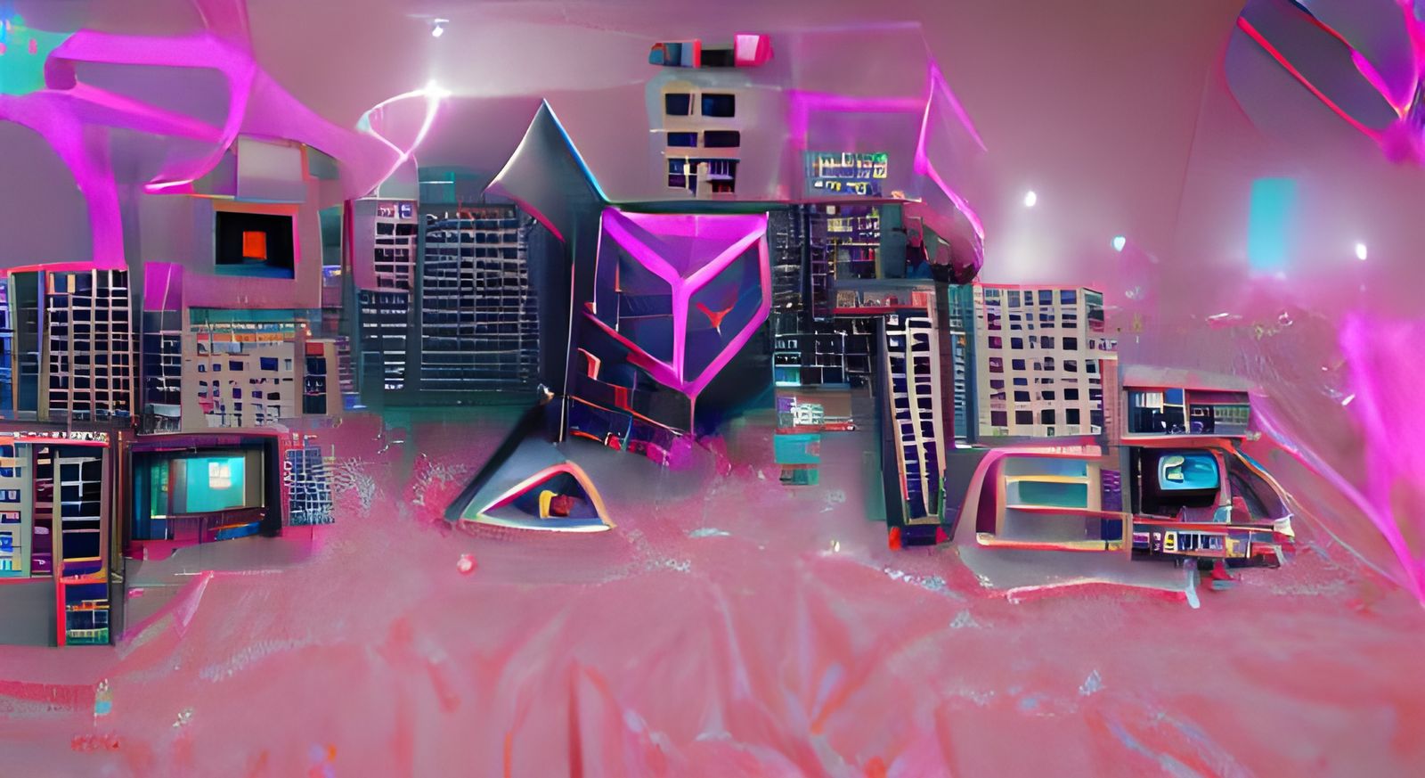 Cosmic Sinister Fantasy Horror Surreal Cyberpunk Synthwave H...