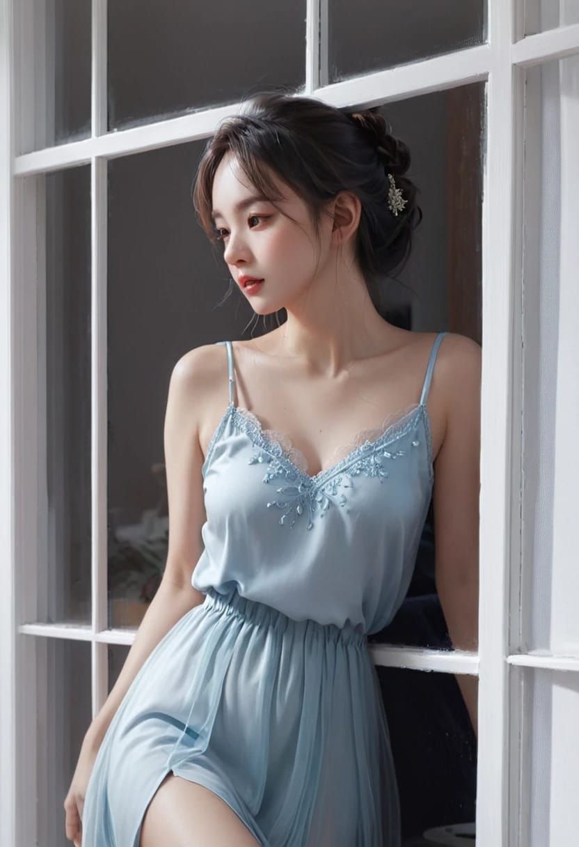 Pretty Lady_Trials with WLOP