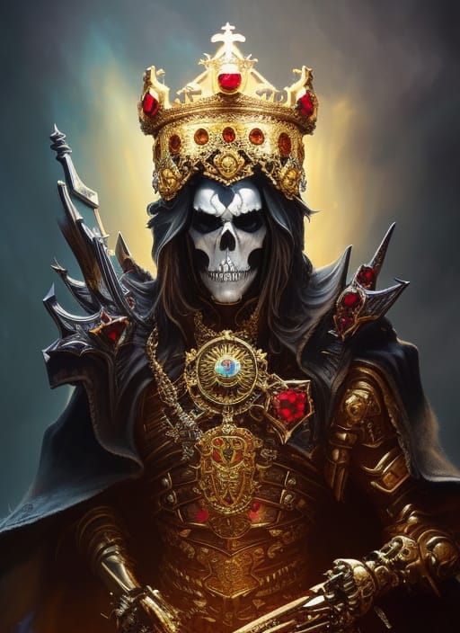 Skeleton King  by @Griswold Cain