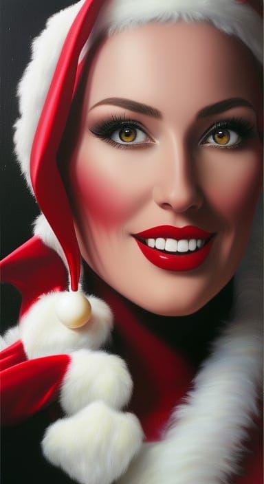 BatmanRedSonjaSantaClaus