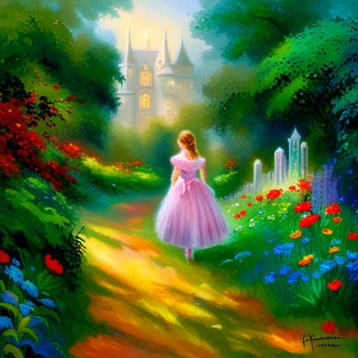 Book title: "GARDEN OF LOVE"