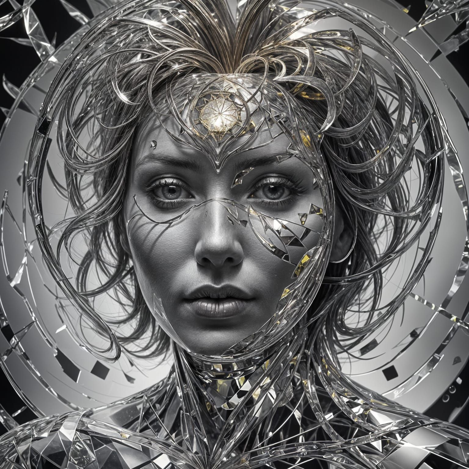 Not shattered perception