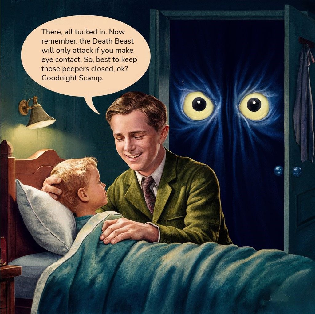 Keep Those Peepers Closed