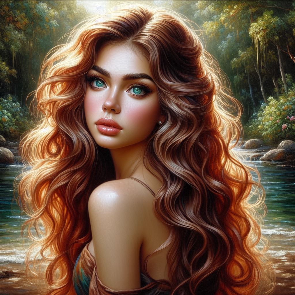 Copper haired beauty