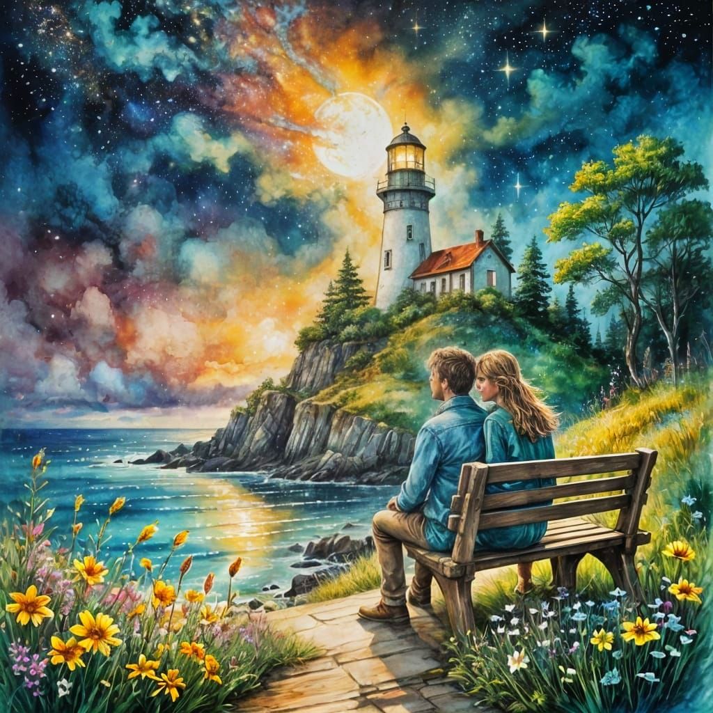 Summer Night  by @FIRULAIS