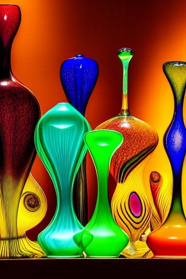 Glass blowers Shelf