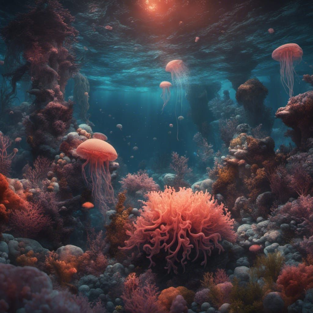 Underwater - AI Generated Artwork - NightCafe Creator