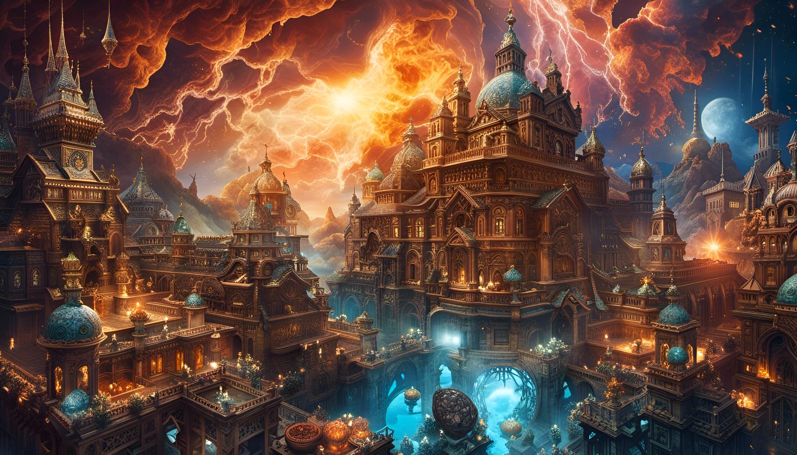 City of Alchemy  by @Josh