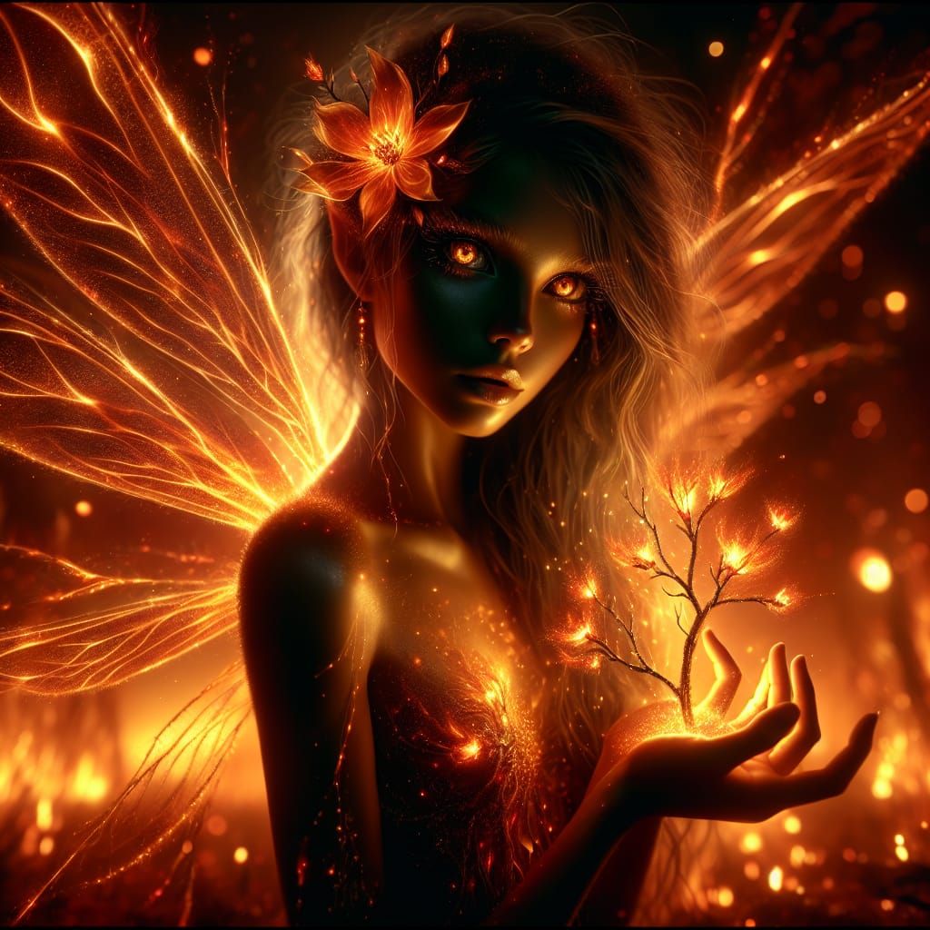 Fire Reflections