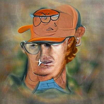 A portrait of Dale Gribble - AI Generated Artwork - NightCafe Creator