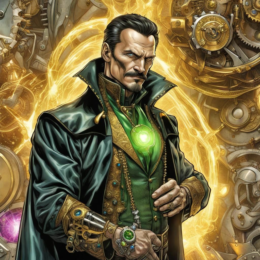 Ra's al Ghul AI Generated Artwork NightCafe Creator