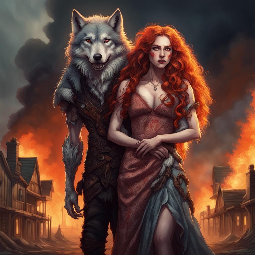 Little Red Riding Hood Chooses Love  by @KittyVicious 