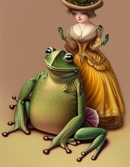 mr and mrs frog.