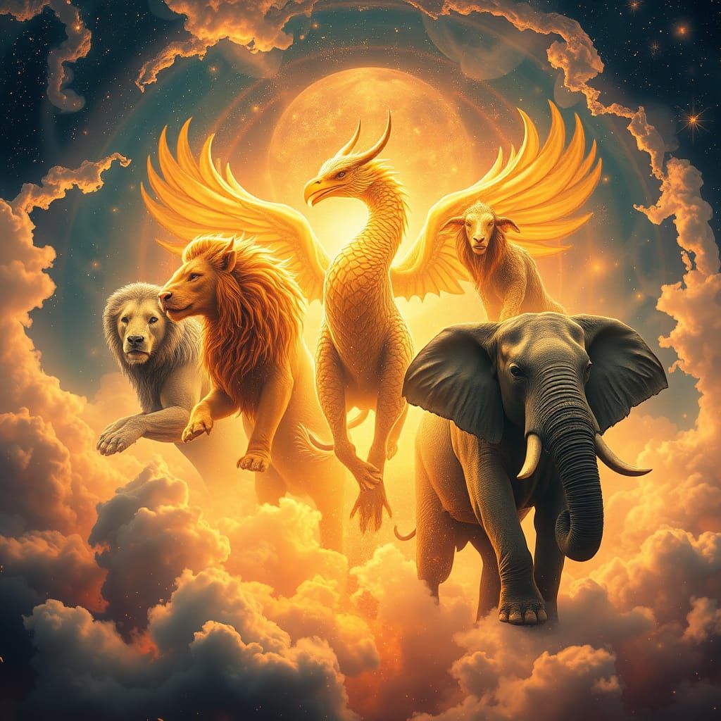 Celestial Kings of Samadhi Ascend in Ethereal Realm