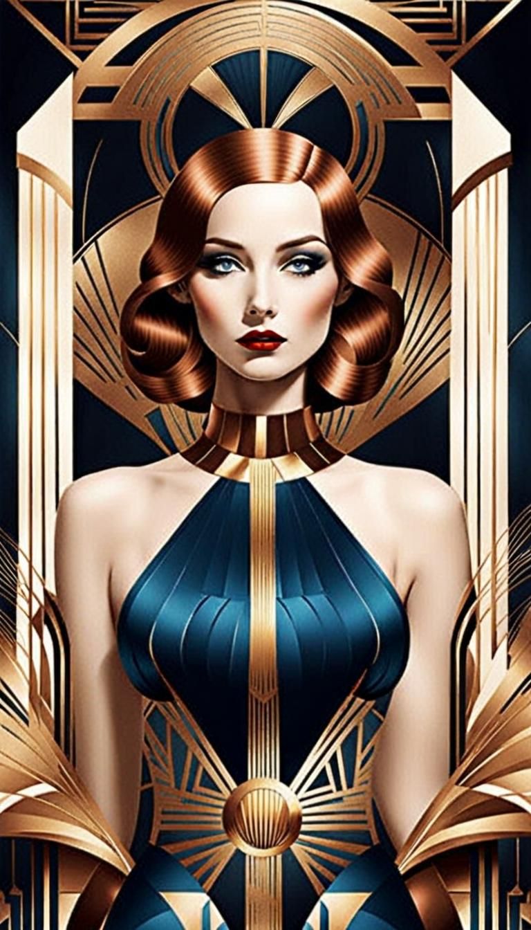 Blue Lady AI Generated Artwork NightCafe Creator