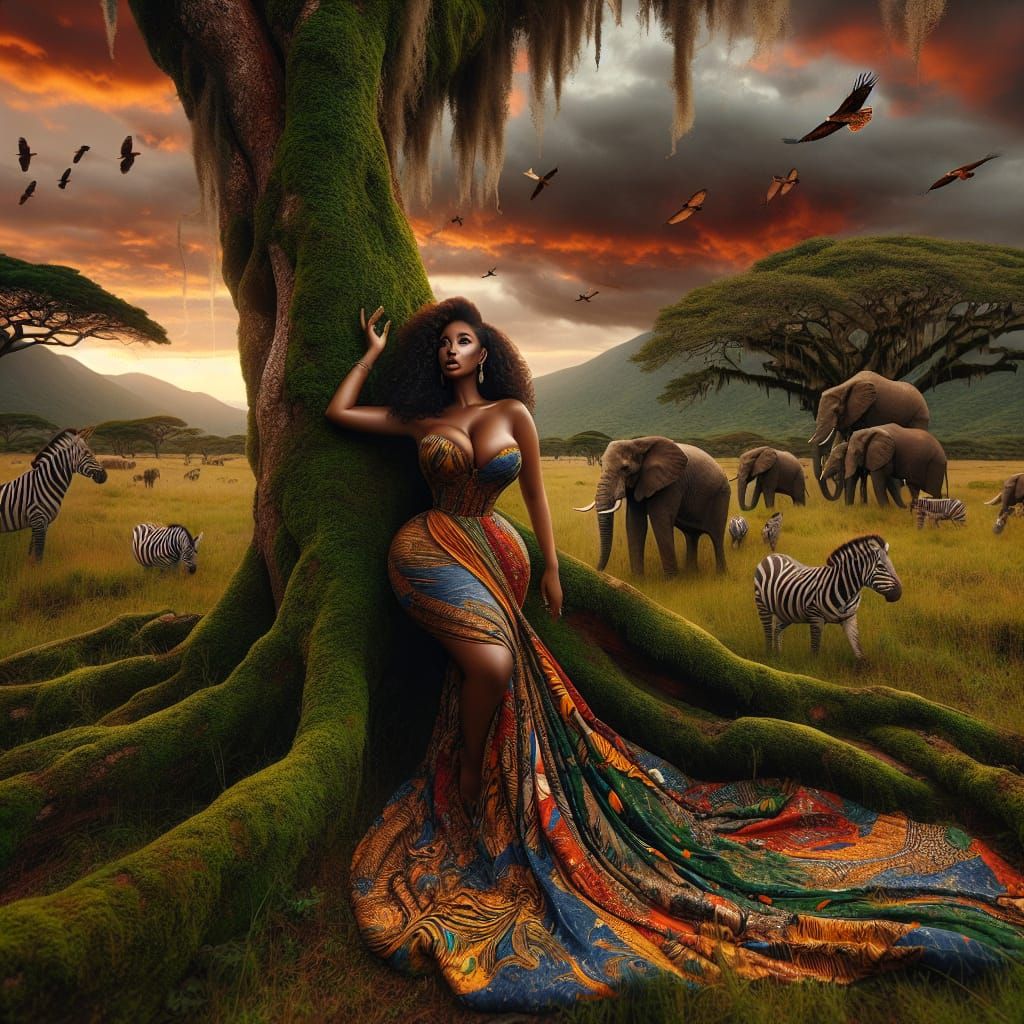 The Queen of the African Savannah